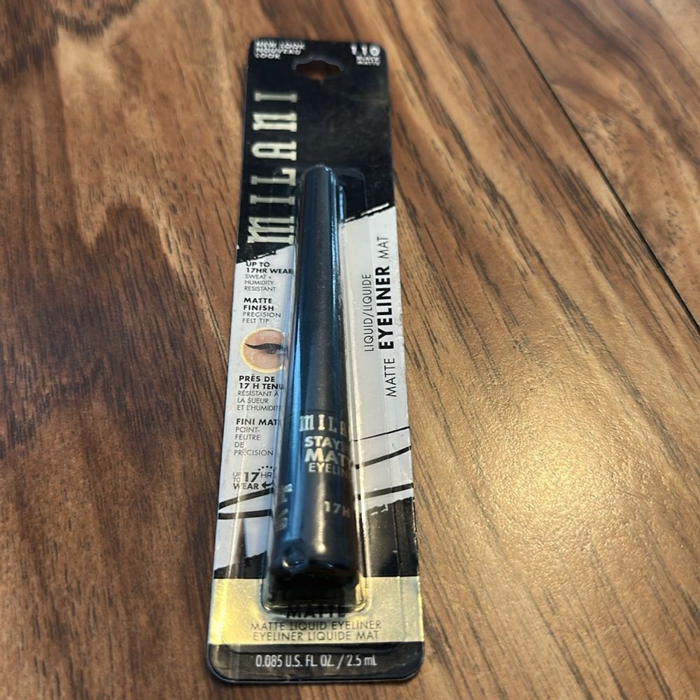 Milani black waterproof liquid eyeliner